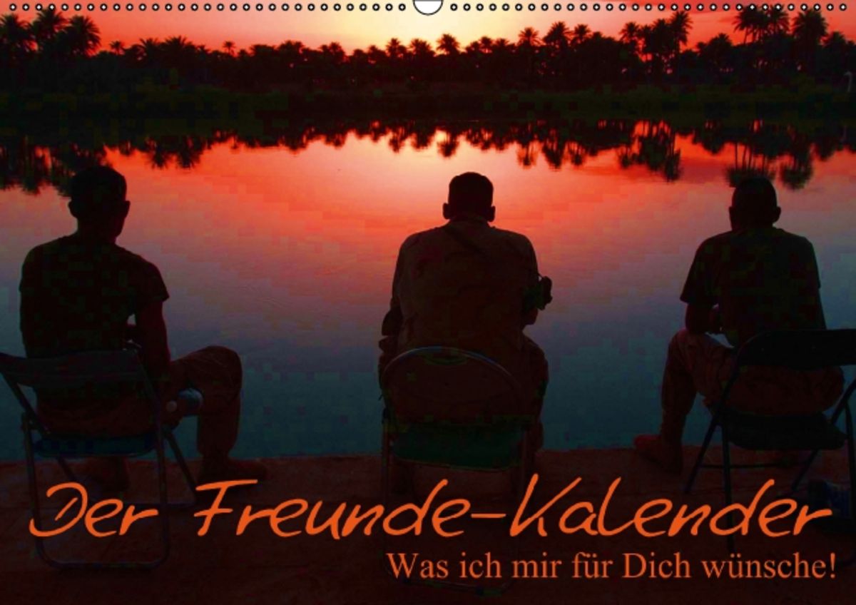 'Der Freunde-Kalender (Wandkalender immerwährend DIN A2 quer)' - 'Kalender'