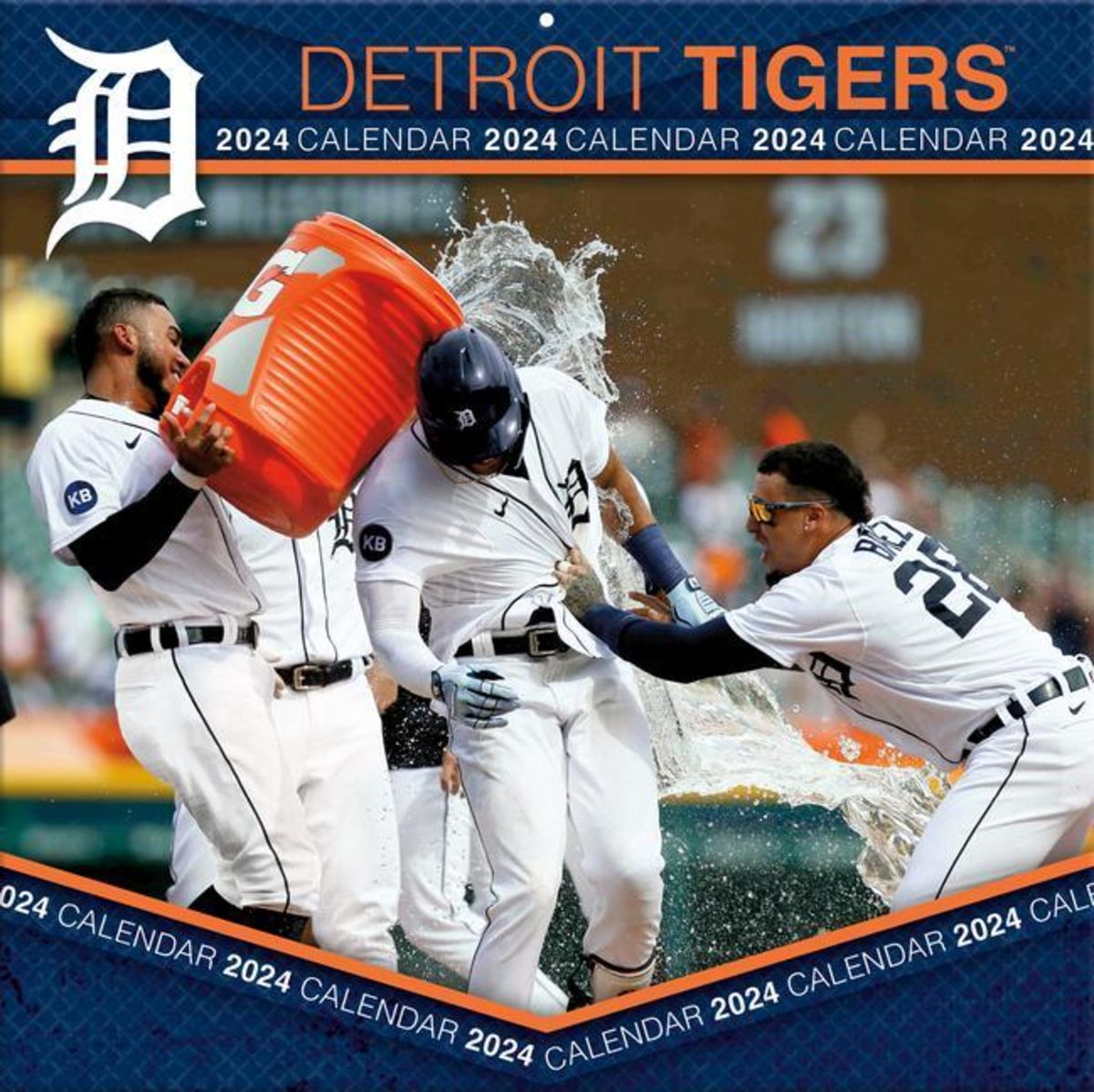 'Detroit Tigers 2024 12x12 Team Wall Calendar' 'Englische Bücher'