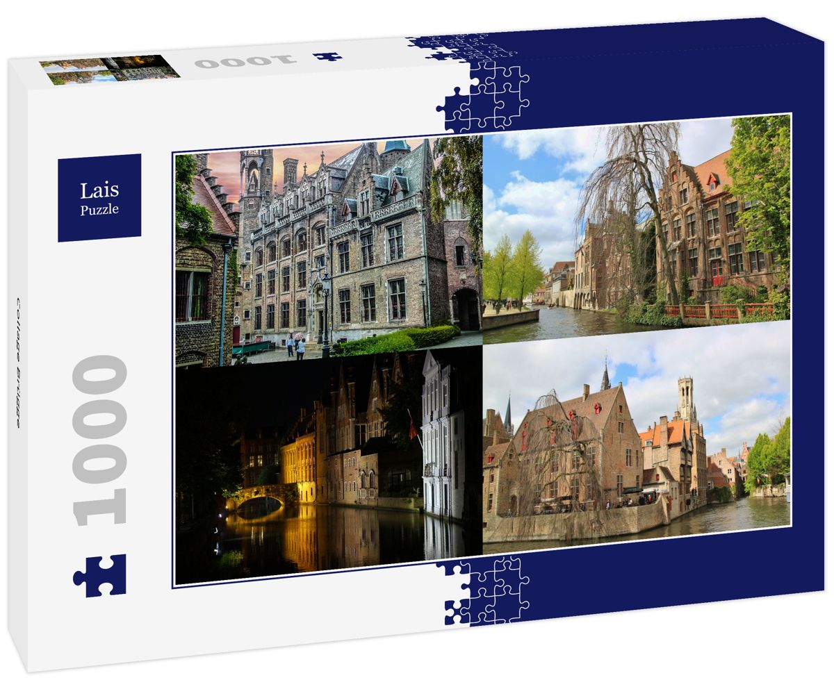 Lais Puzzle 1000 Pezzi - Hermannsdenkmal All'Alba, Detmold, Paesaggio Con Monumento E Cielo Colorato - 3