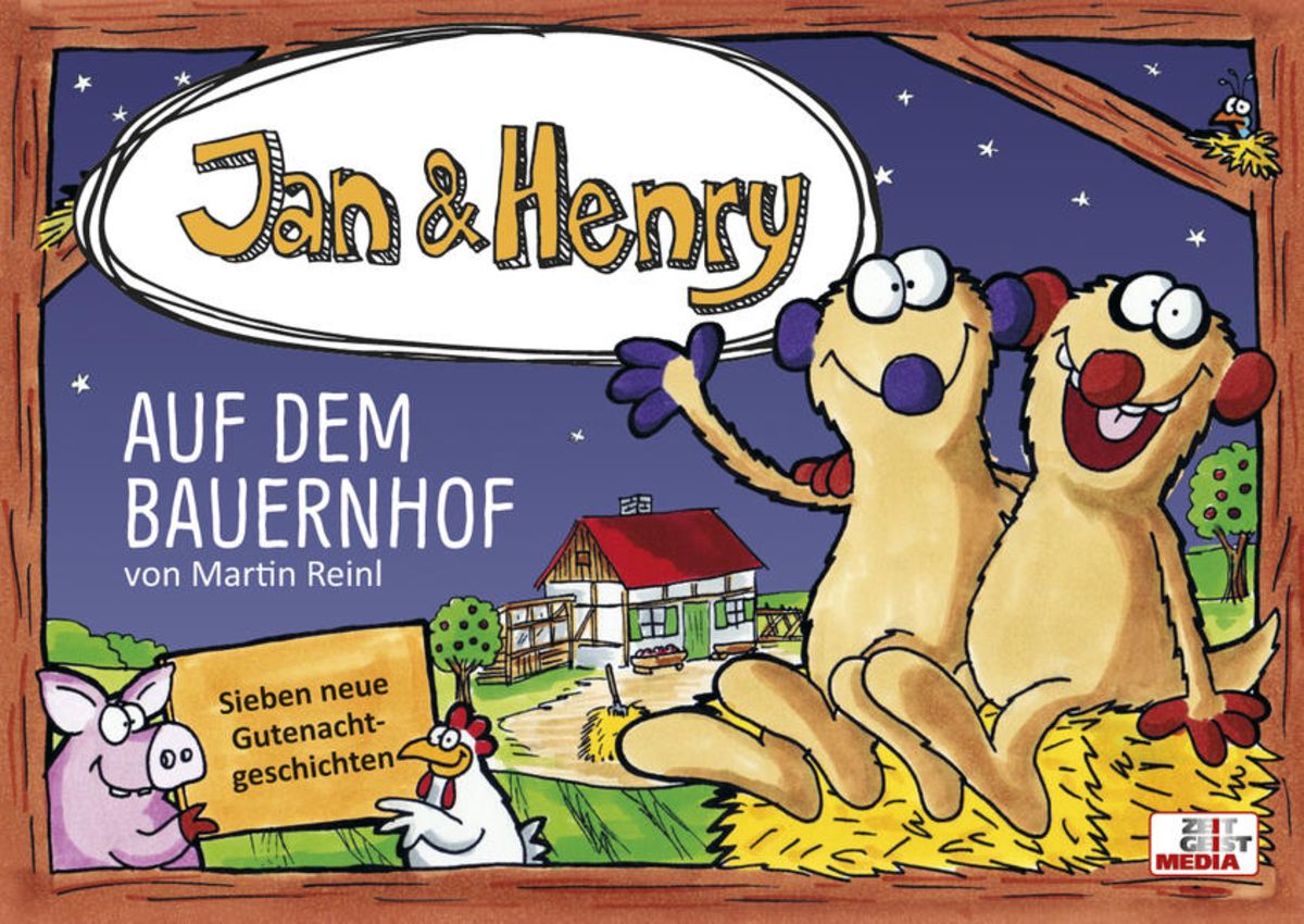 'Jan & Henry auf dem Bauernhof' von 'Martin Reinl' - Buch -  '978-3-934046-34-4'
