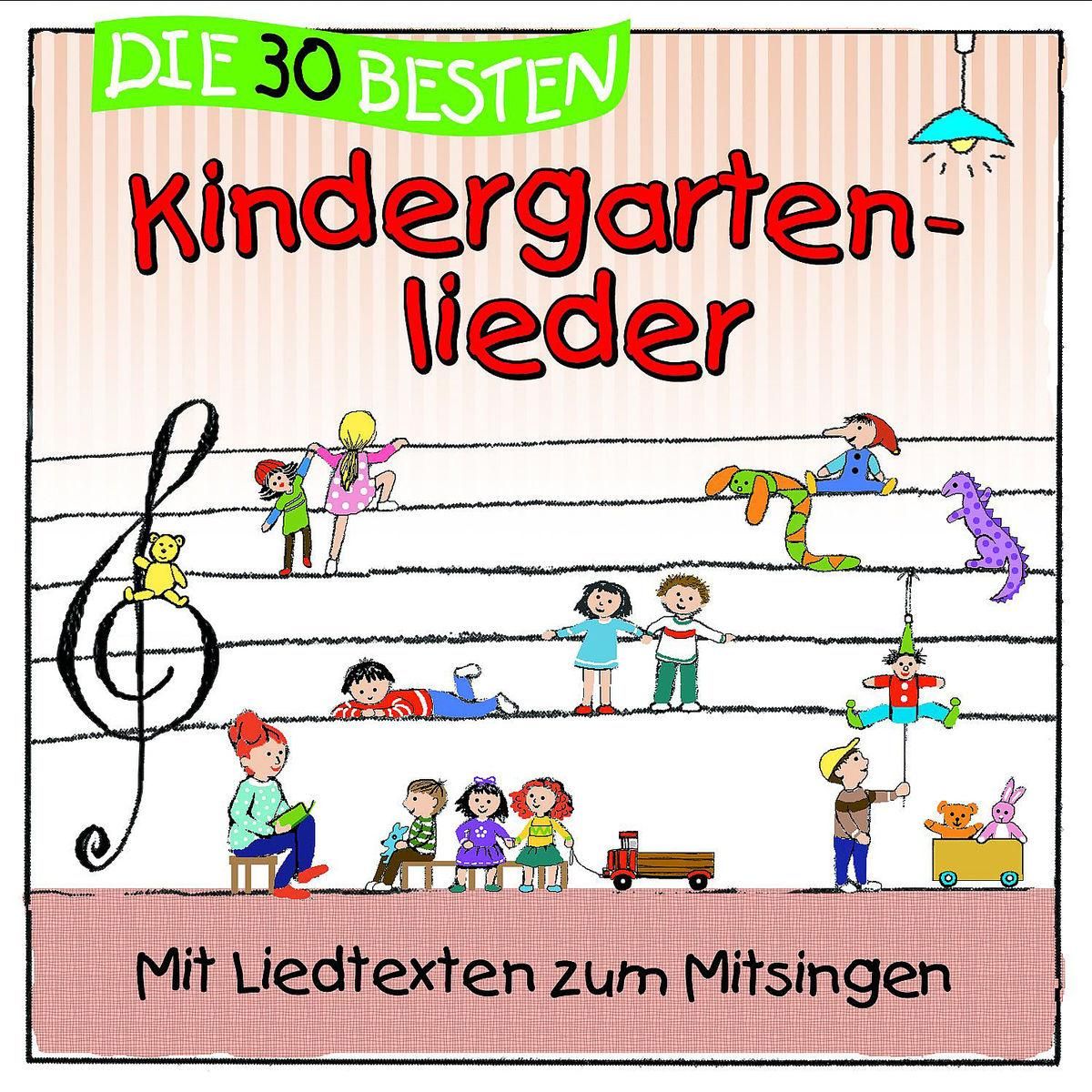 'Die 30 besten Kindergartenlieder' von 'Karsten Glück, Simone