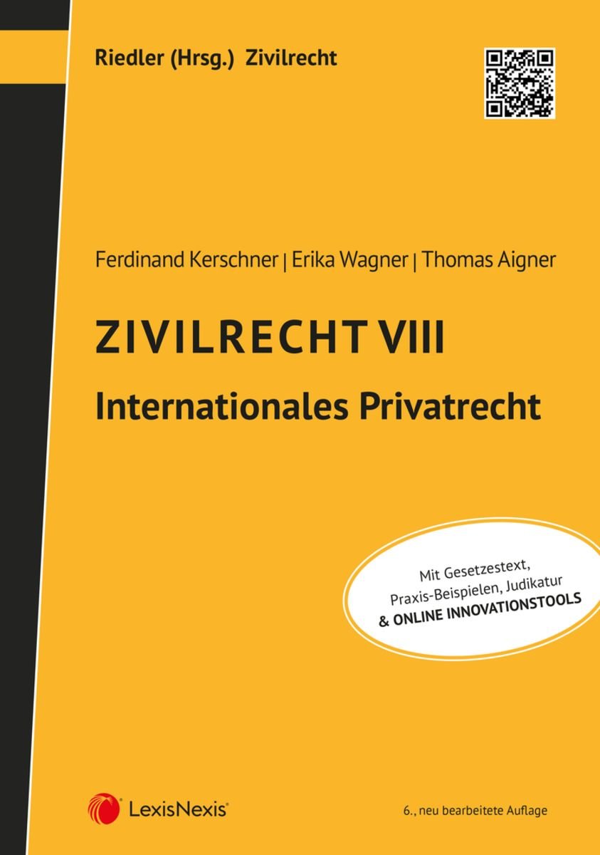 'Zivilrecht VIII - Internationales Privatrecht' Von 'Ferdinand ...