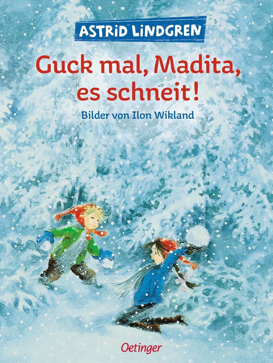 Cover: Astrid Lindgren – Guck mal, Madita, es schneit!