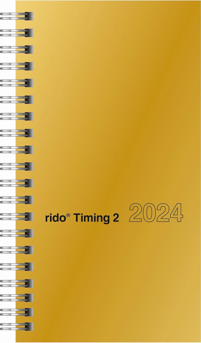 'Rido/idé 7014121914 Wochenkalender Taschenkalender 2024 Modell Timing ...