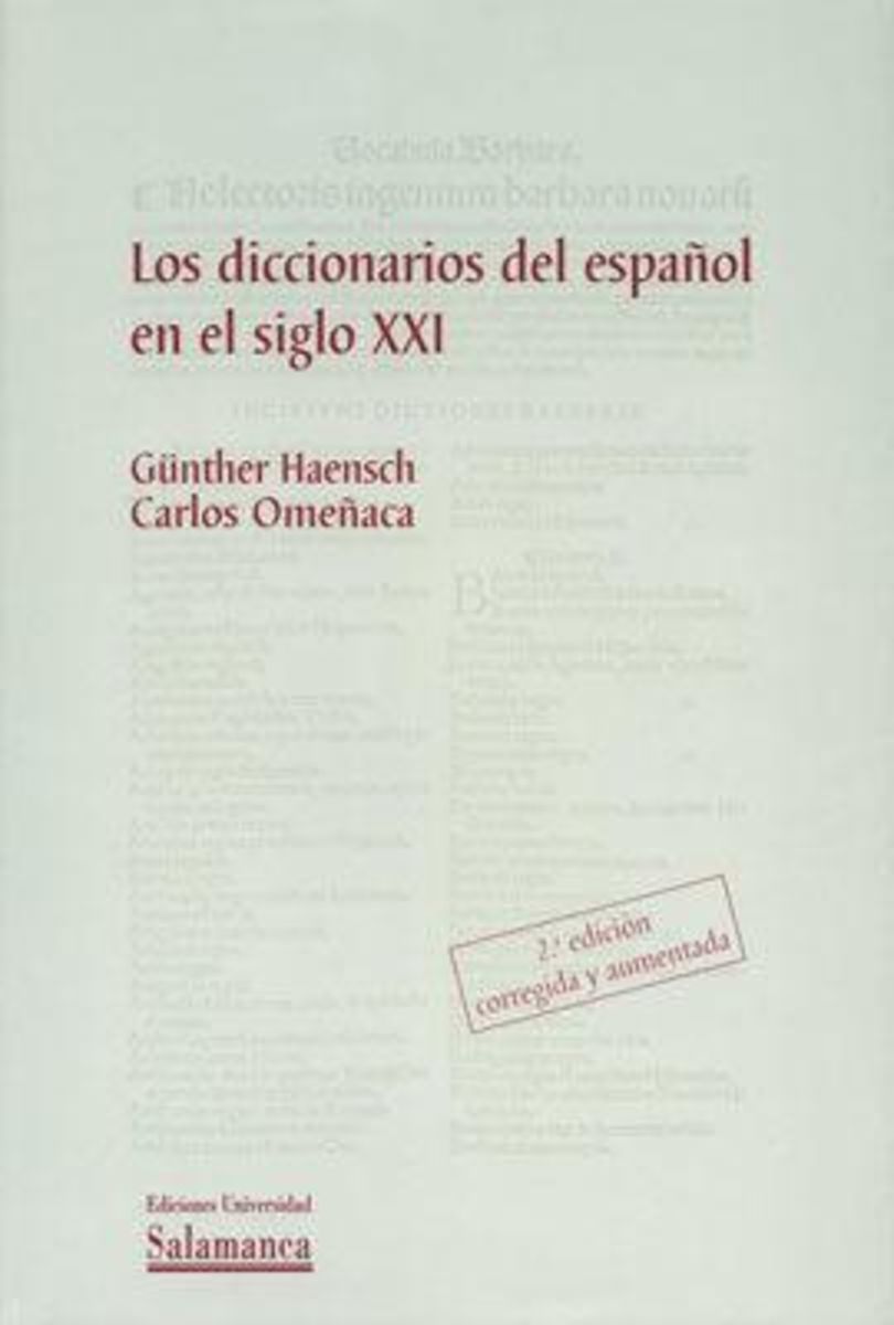 'Los Diccionarios Del Español En El Siglo XXI' - 'Spanisch' Schulbuch ...