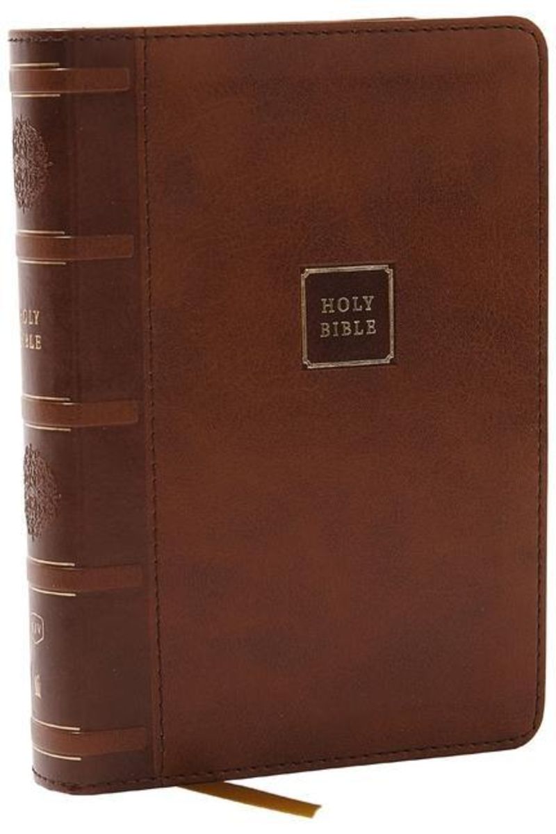 Kjv Compact Bible W 43000 Cross References Brown Leathersoft Red