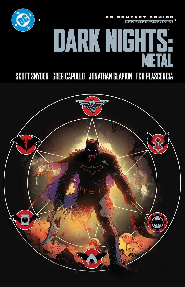 希少　DC comics 「DARK KNIGHT 」原作日本語版 Dark Nights: Metal: DC Compact Comics Edition