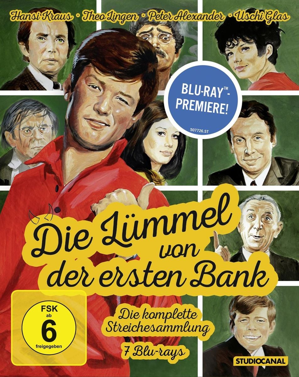 Die Lümmel Von Der Ersten Bank Teil 2 Die Lümmel von der ersten Bank [7 BRs] von Harald Reinl - Blu-ray | Thalia