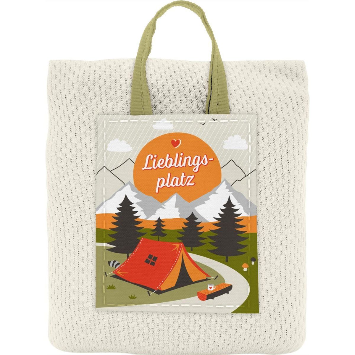 GRUSS & CO Berg Motiv Schale 60 Cl - Porzellan Frühstücksschale Mit Spruch