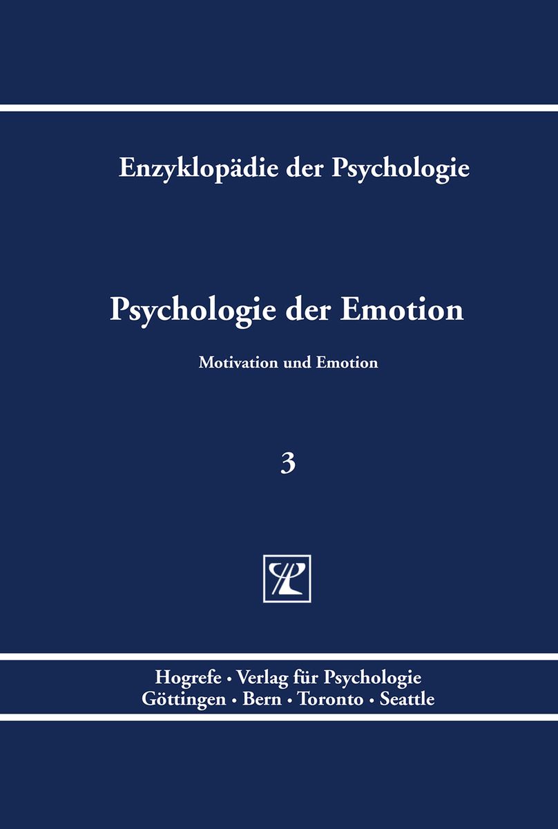 'Psychologie Der Emotion' Von 'Niels Birbaumer' - Buch - '978-3-8017 ...