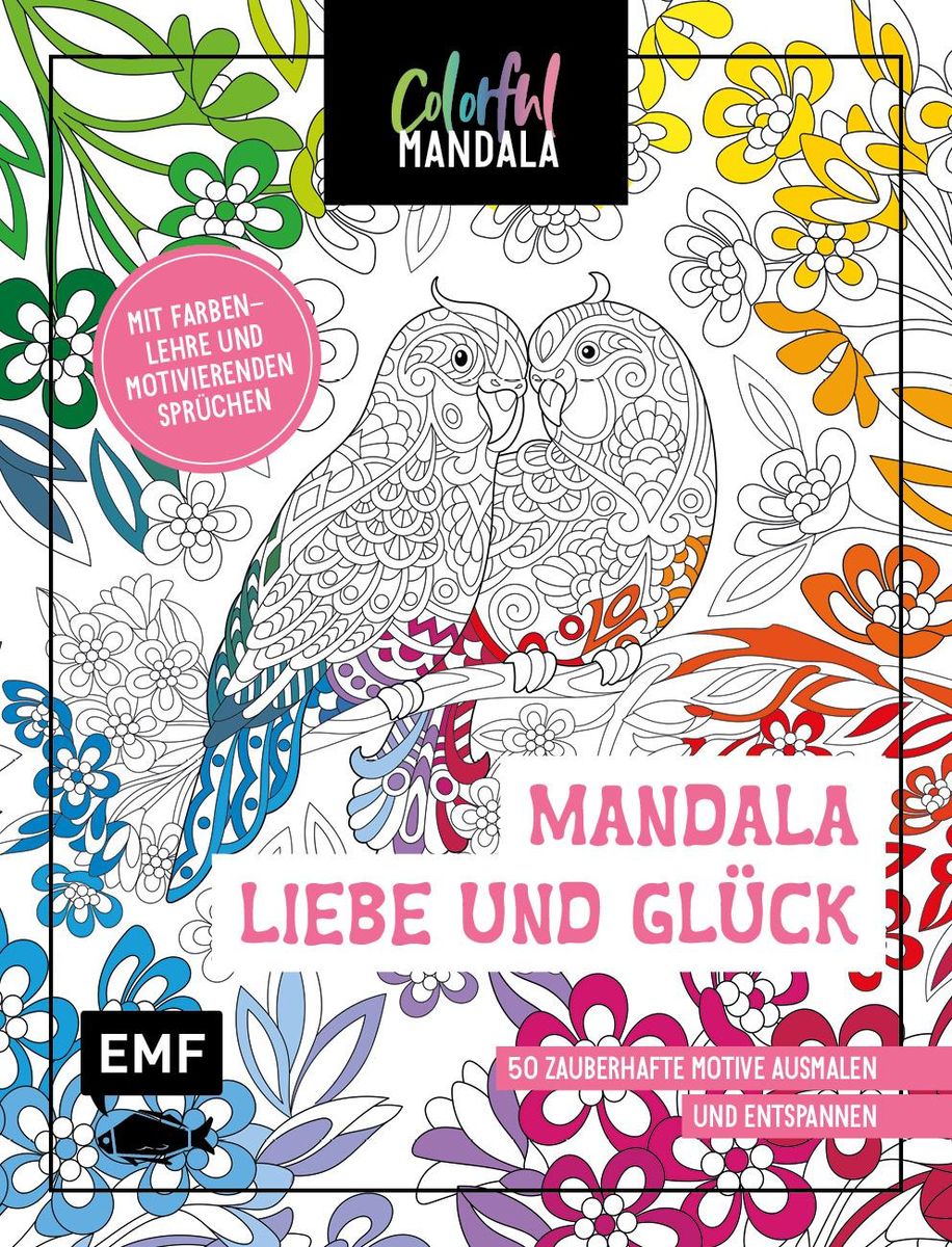 Colorful Mandala Mandala Liebe und Glück Buch Thalia