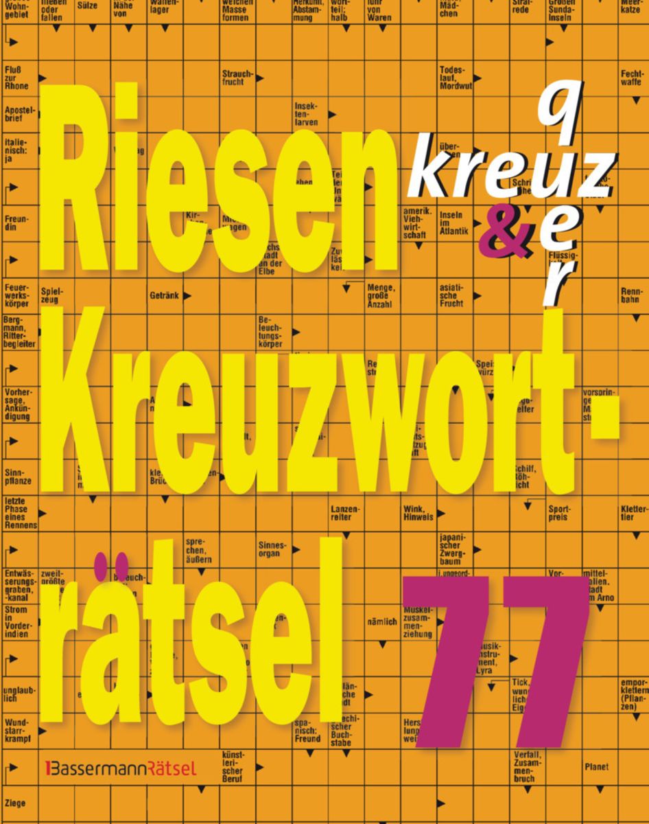 'Riesen-Kreuzworträtsel 77 (5 Exemplare à 2,99 €)' von 'Eberhard Krüger ...
