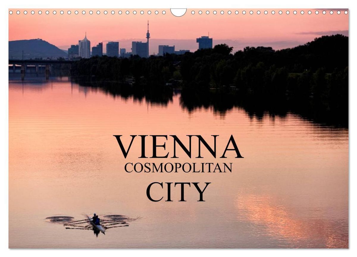 'VIENNA COSMOPOLITAN CITY (Wall Calendar 2025 DIN A3 landscape