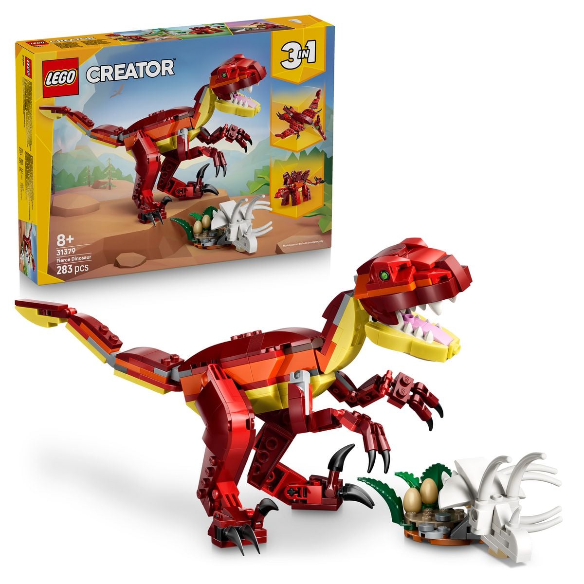LEGO Creator 3-in-1-Set 31379 Wilder Dinosaurier, Geschenke für