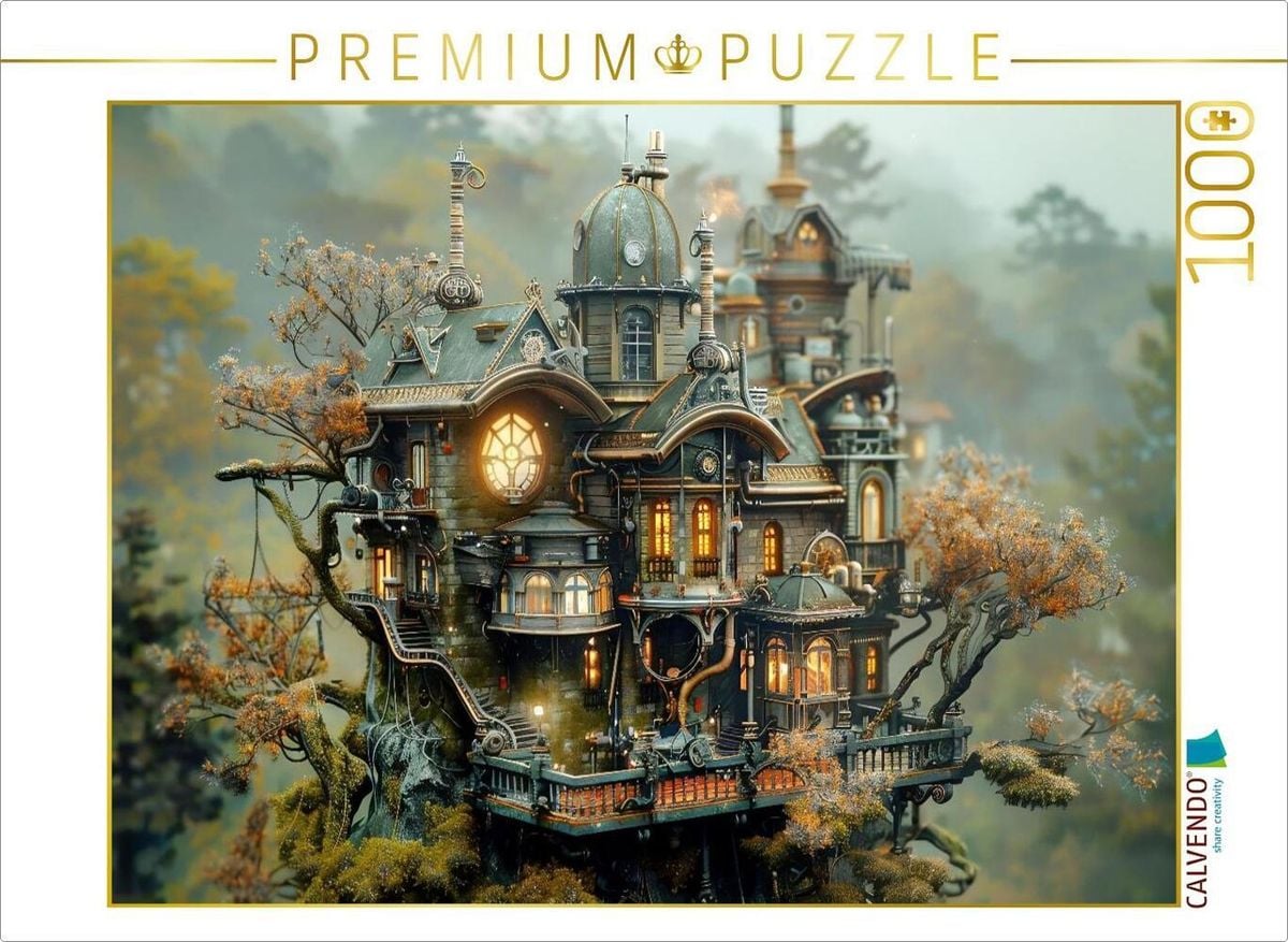 CALVENDO Puzzle 1000 Teile – Motiv „Suhl - Die Thüringische Waffenmetropole“, 64 X 48 Cm
