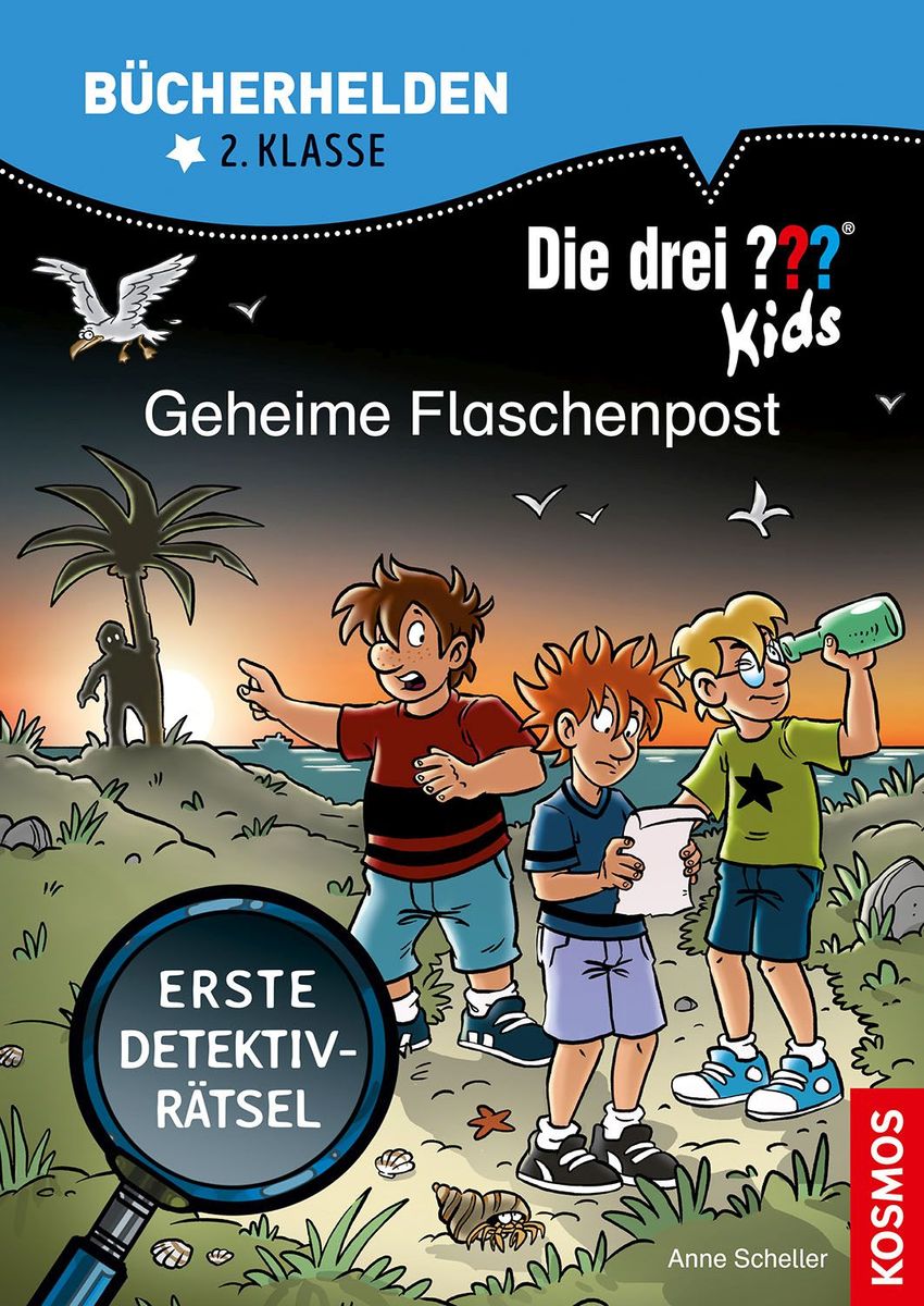 Die 3 Fragezeichen Das Geheime Buch 'Die drei ??? Kids, Bücherhelden 2. Klasse, Geheime Flaschenpost' von
