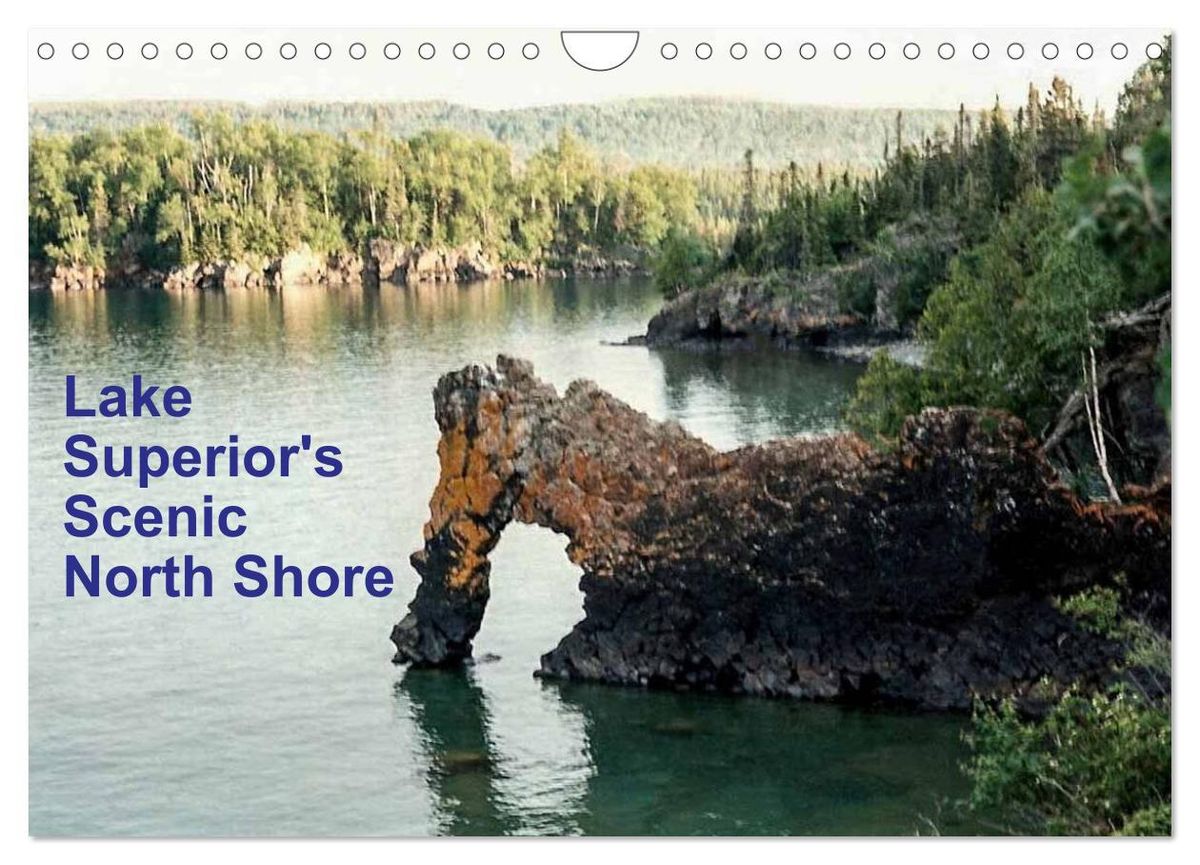 'Lake Superior's Scenic North Shore (Wall Calendar 2025 DIN A4