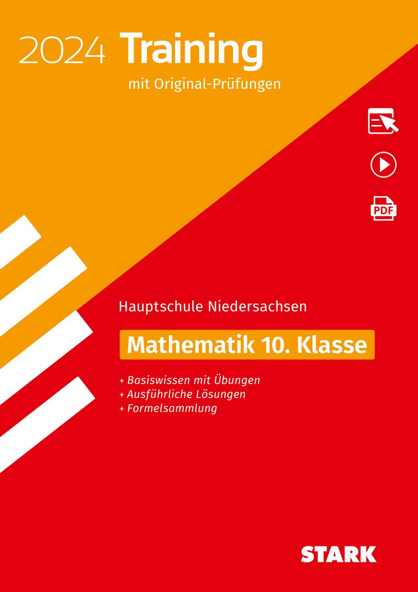 'STARK Original-Prüfungen Und Training Hauptschule 2024 - Mathematik 10 ...