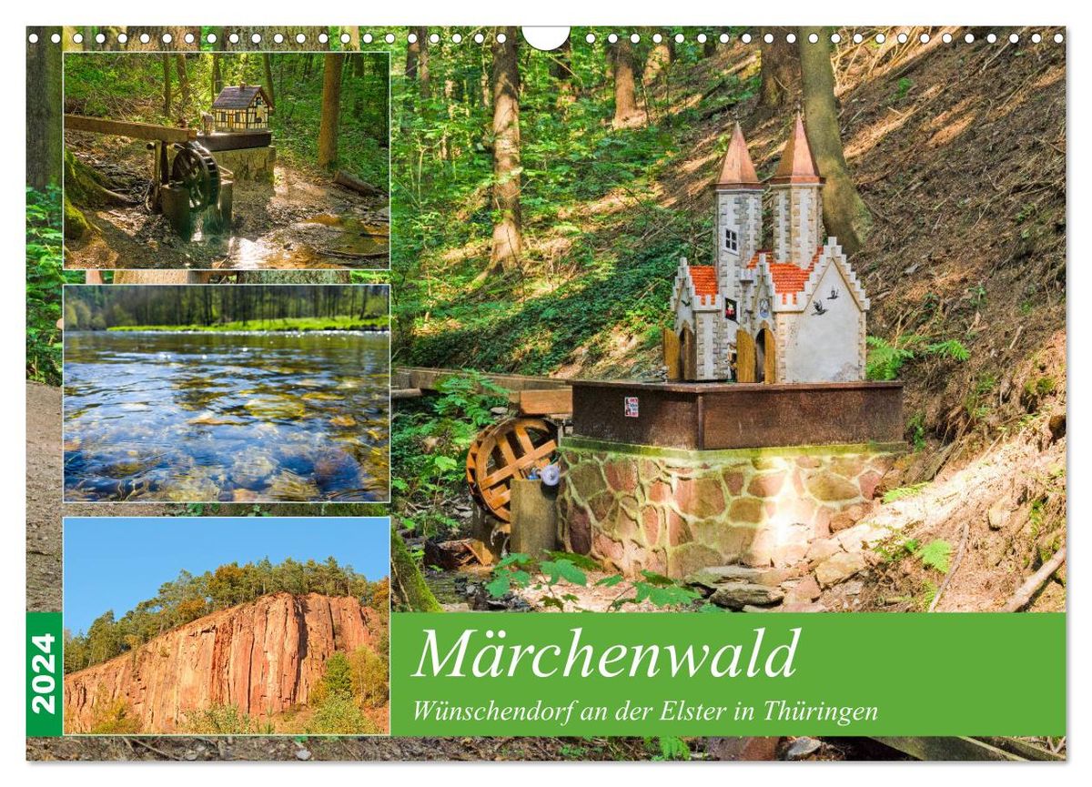 'Märchenwald Wünschendorf an der Elster in Thürigen (Wandkalender 2024