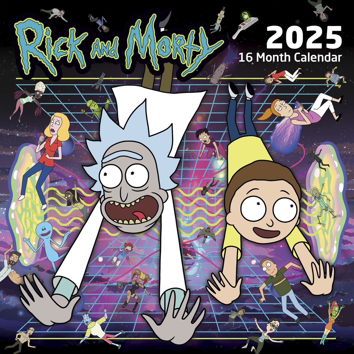 Rick and Morty 2025 30X30 Broschürenkalender Wandkalender Thalia