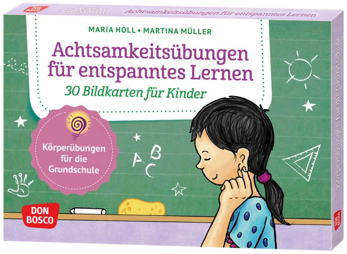 Achtsamkeitsübungen Für Entspanntes Lernen. 30 Bildkarten Für Kinder ...