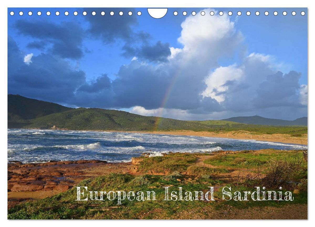 'European Island Sardinia (Wall Calendar 2025 DIN A4 landscape