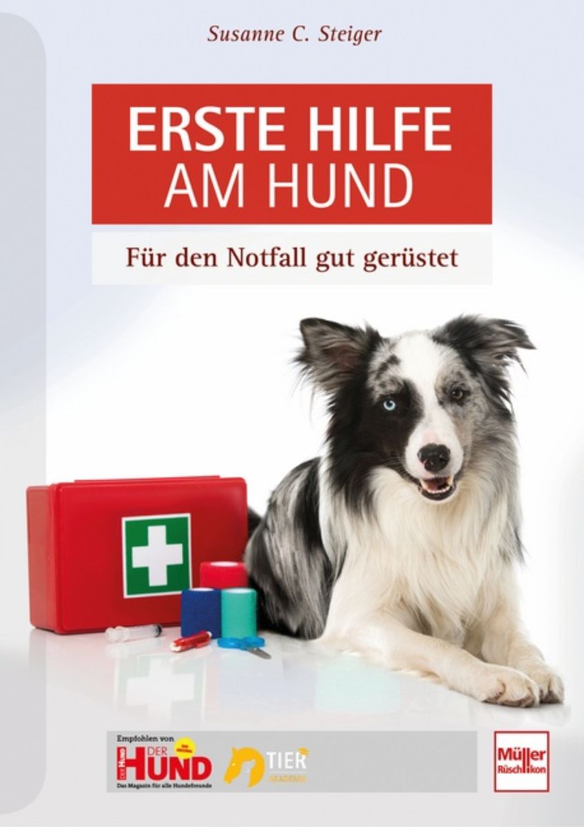Erste Hilfe am Hund' von 'Susanne C. Steiger' - Buch - '978-3-275-02126-0