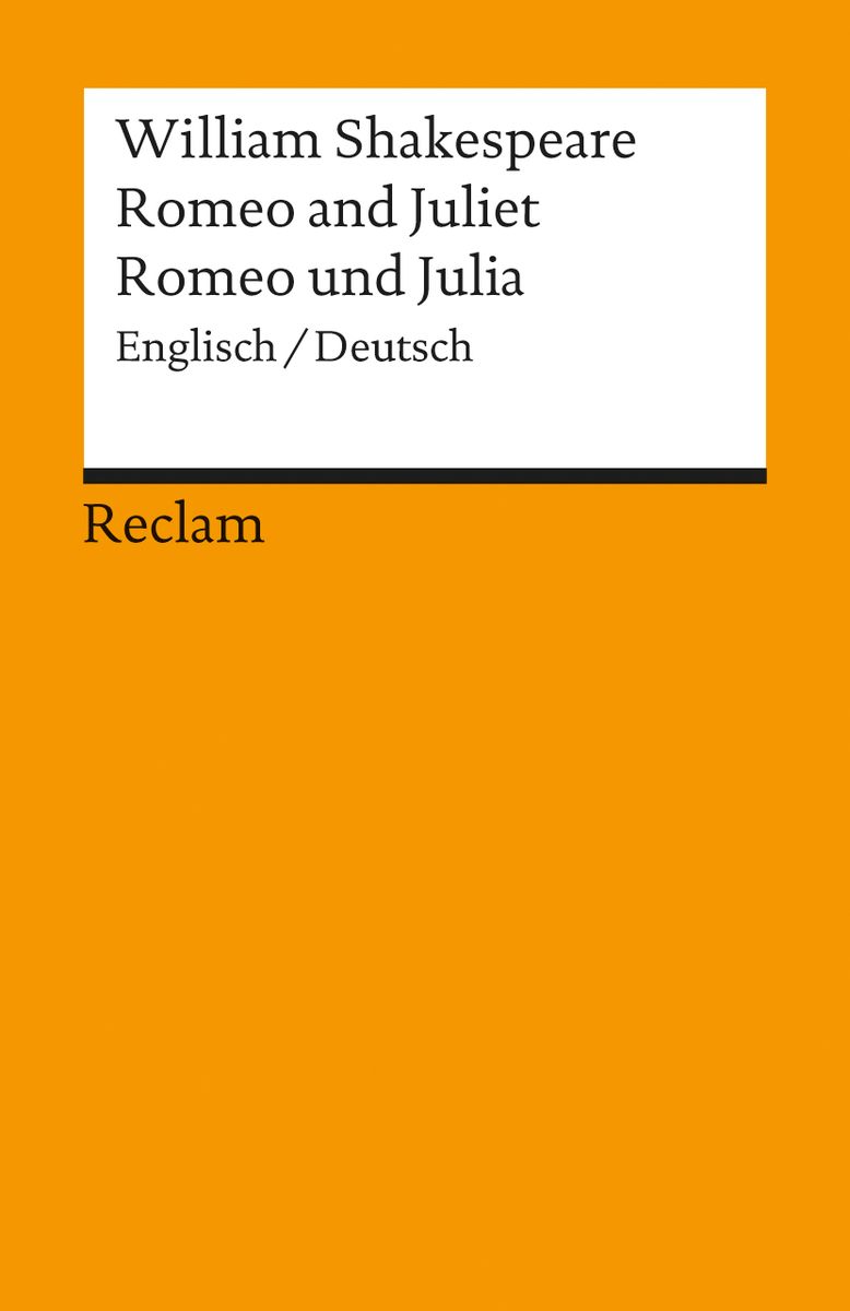 Romeo Und Julia Von William Shakespeare 'Romeo and Juliet /Romeo und Julia' von 'William Shakespeare' - Buch