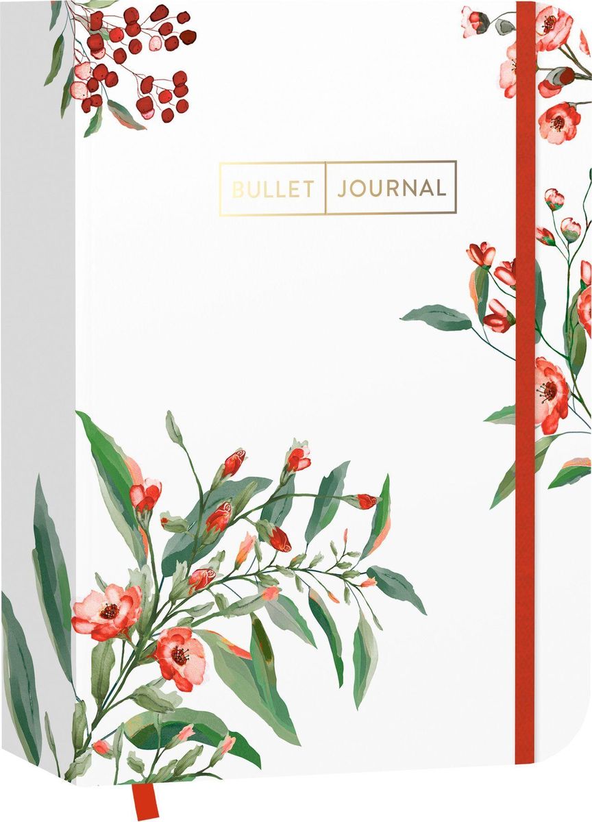 Pocket Bullet Journal "Red Flowers" Bullet Journals 4260478340893