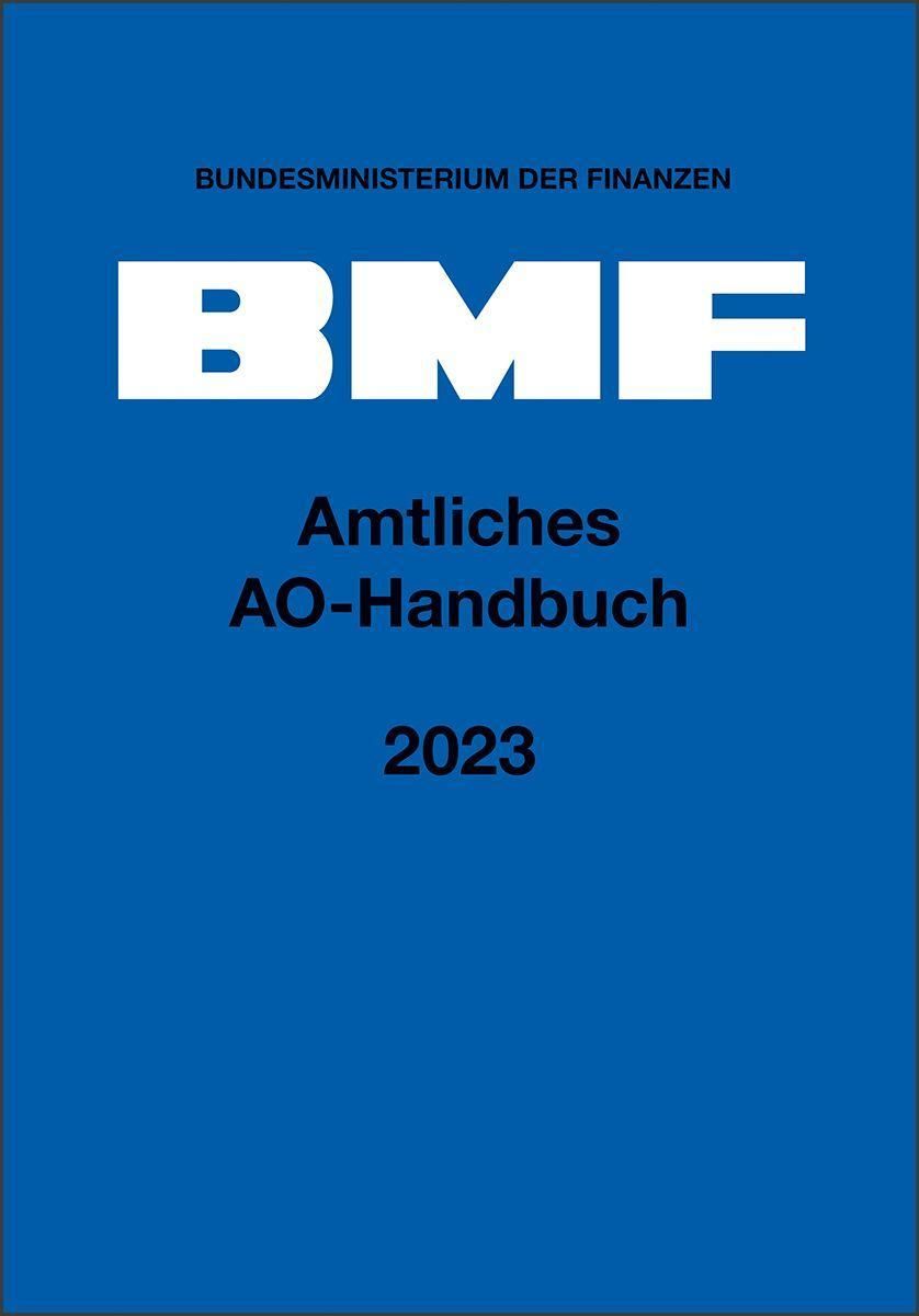 Amtliches AO-Handbuch 2023 - Buch | Thalia