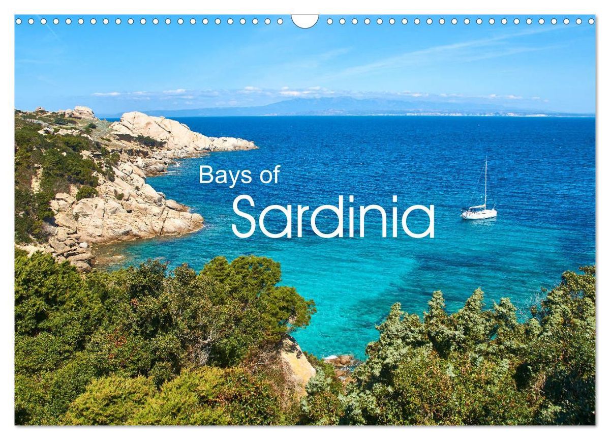 'Bays of Sardinia (Wall Calendar 2025 DIN A3 landscape), CALVENDO 12