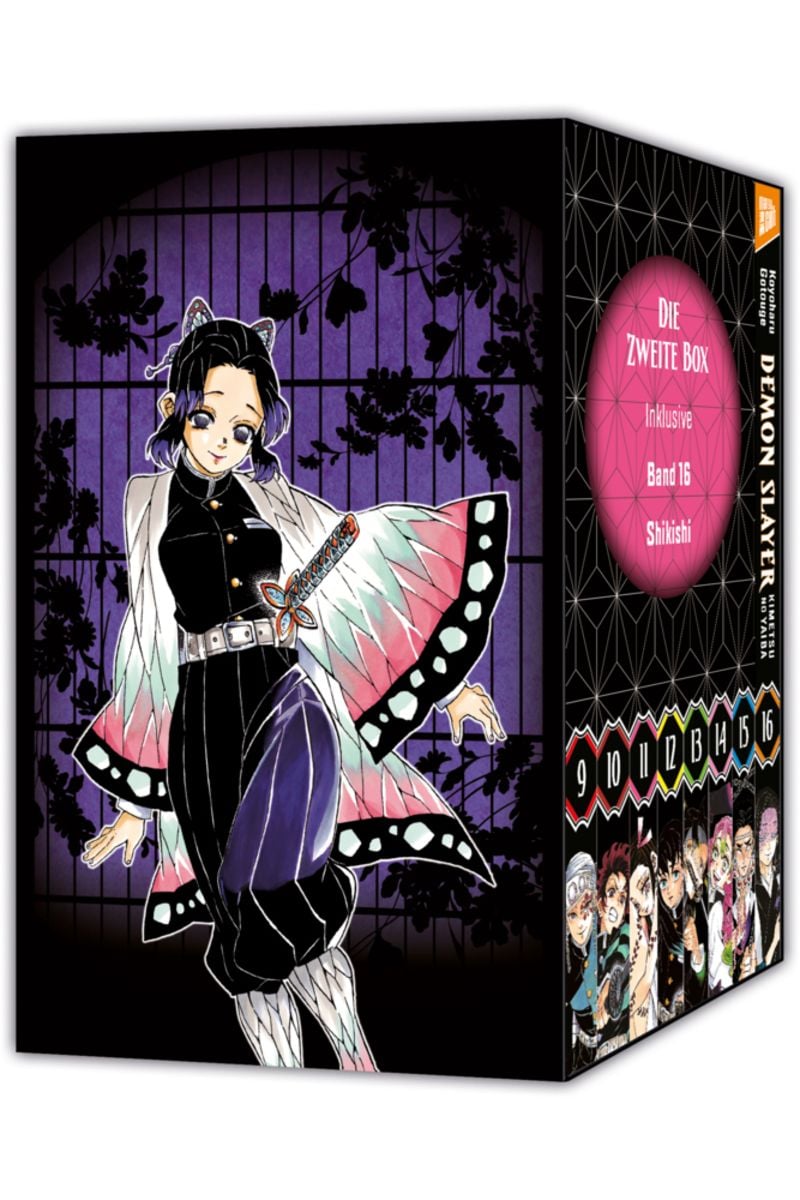 Demon Slayer Kimetsu no Yaiba 16 mit Schuber von Koyoharu Gotouge Buch 9783964336996