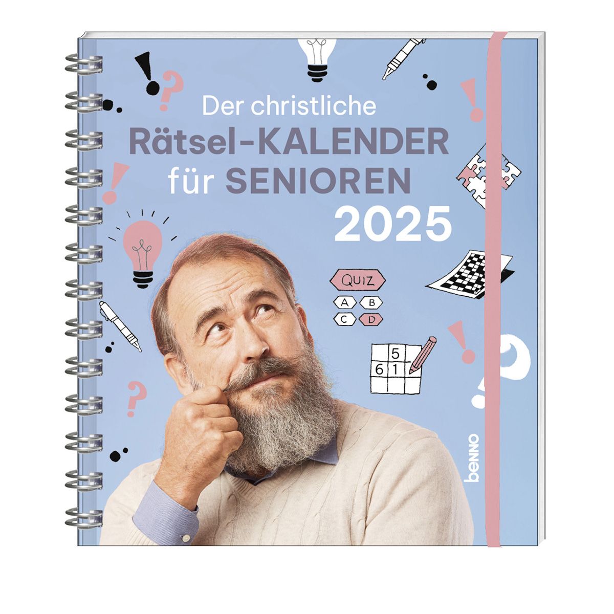 'Der christliche RätselKalender für Senioren 2025' 'Rätsel & Wissen'