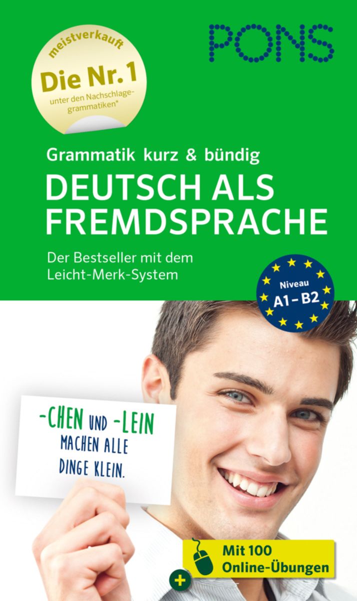 Pons Grammatik Kurz And Bündig Deutsch Als Fremdsprache Grammatik And Rechtschreibung Schulbuch