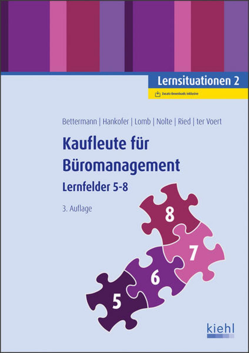 'Kaufleute für Büromanagement: Lernsituationen 2' - 'Berufs