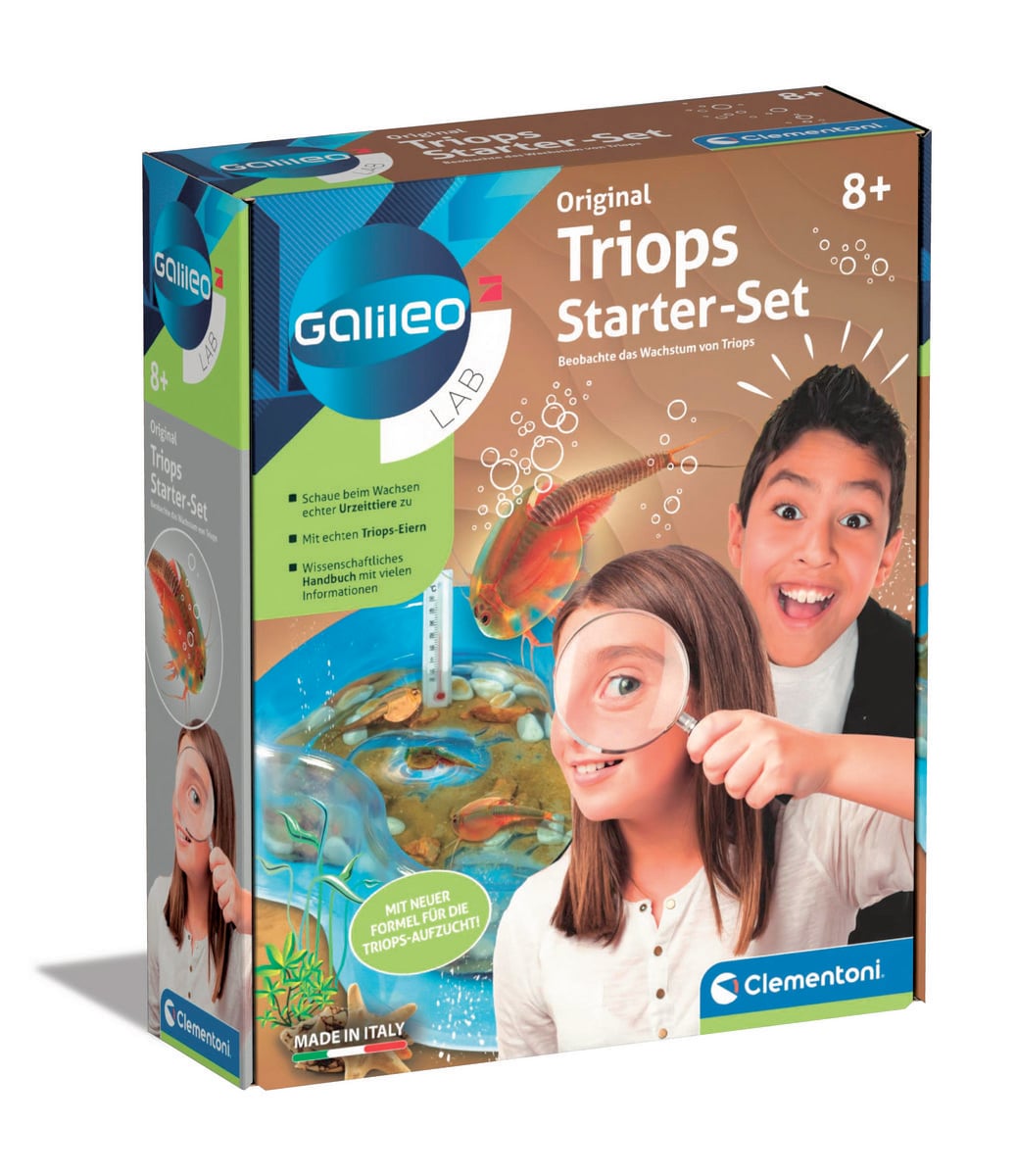 Clementoni Galileo Lab - Original Triops Maxi de Luxe