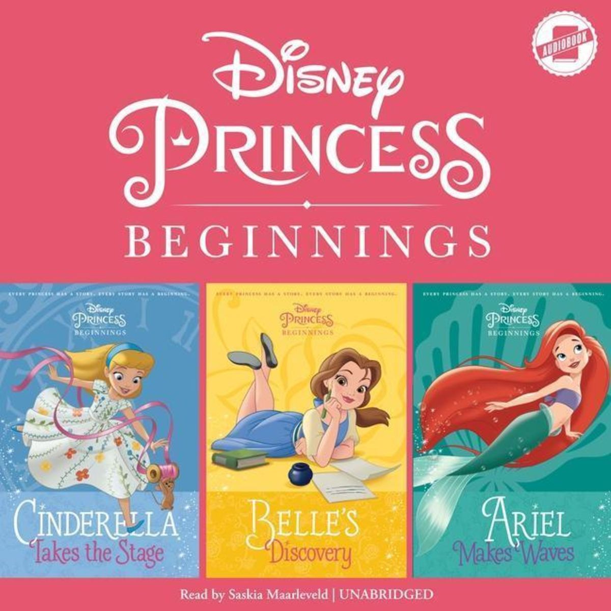 Disney Princess Beginnings: Cinderella, Belle & Ariel: Cinderella Takes ...