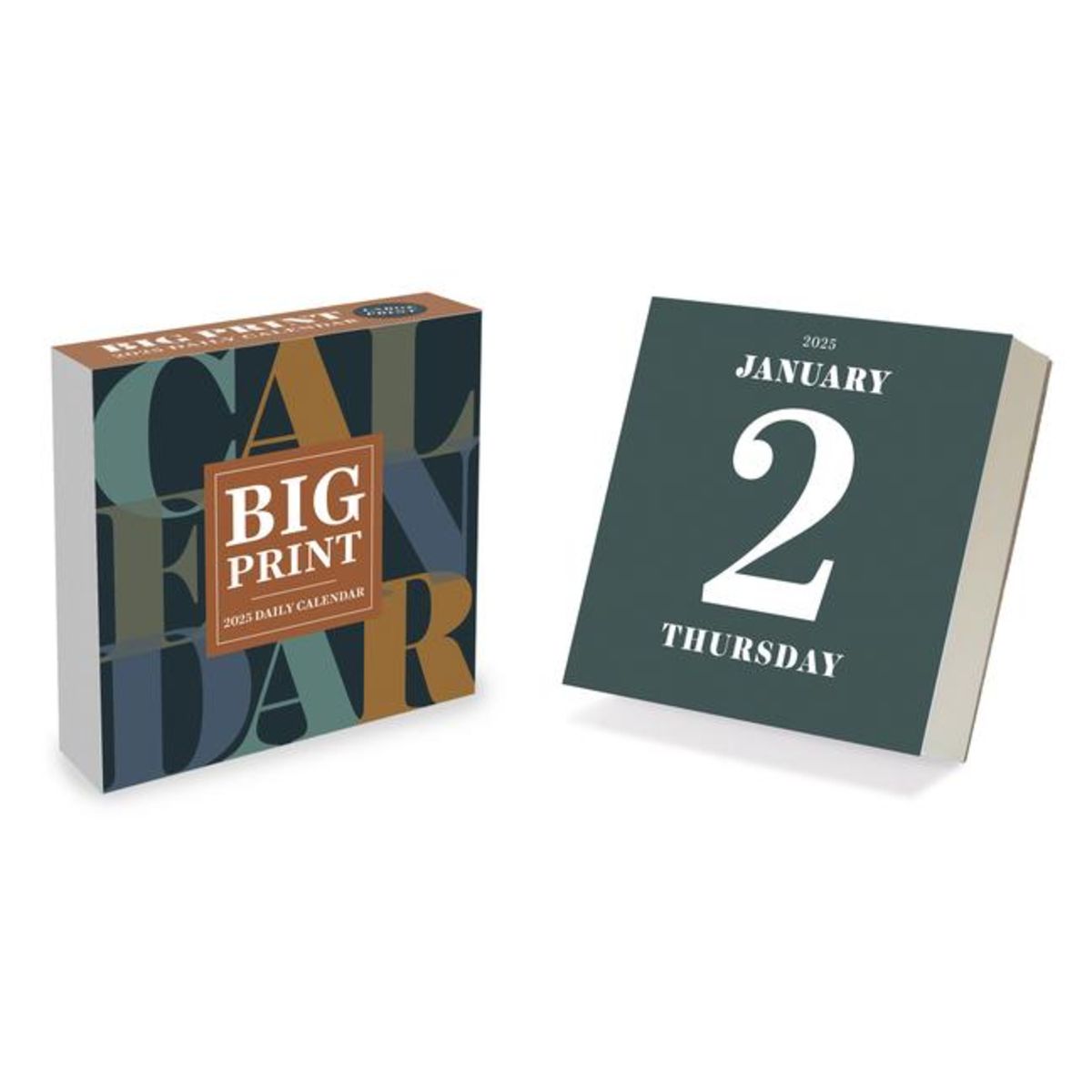  cal 2025 big print daily desktop b cher 