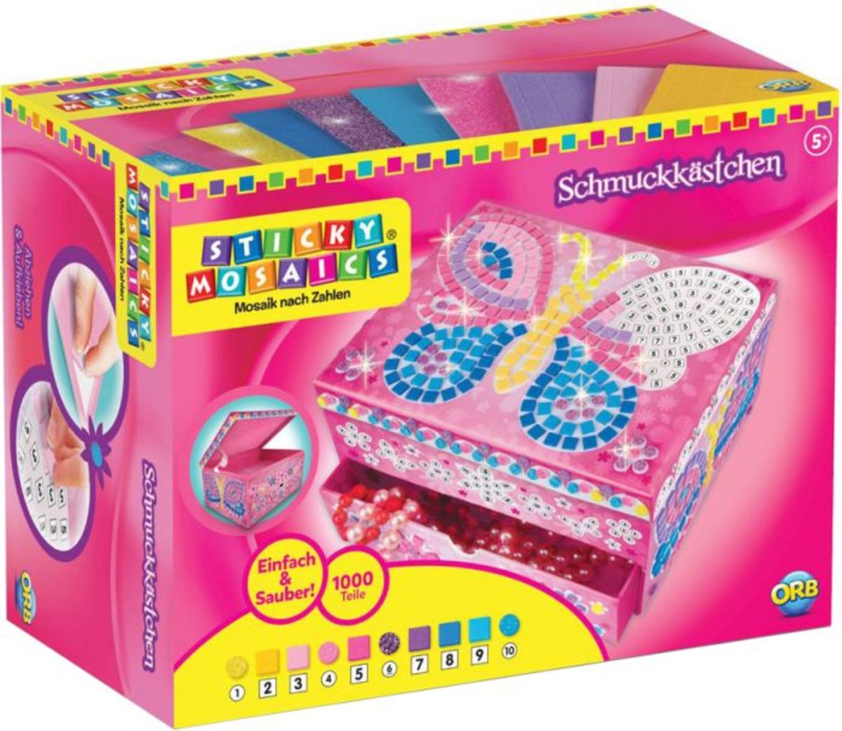 Invento 620103 - Sticky Mosaics: Jewelry Box' kaufen - Spielwaren