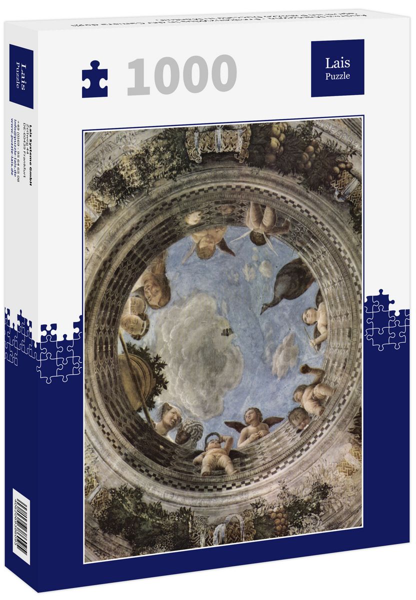 Mittelalterliche Stadt Mantua Puzzle – 1000 Teile, Hochwertig Gestanzt Mit Stabiler Schachtel