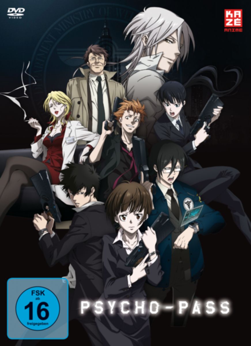 Psycho Pass - 1. Staffel - Gesamtausgabe - DVD Box [8 DVDs] als