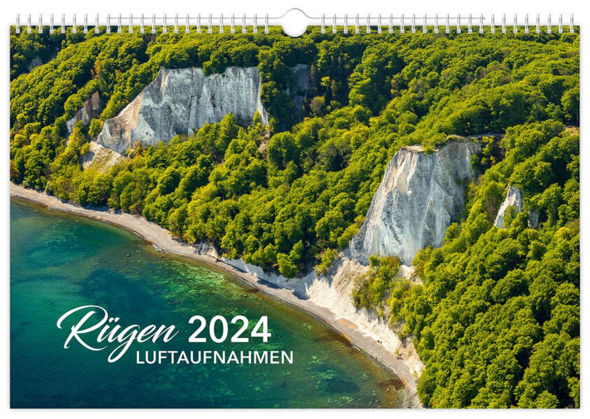 'Kalender Rügen Luftaufnahmen 2024' - 'Deutschland'