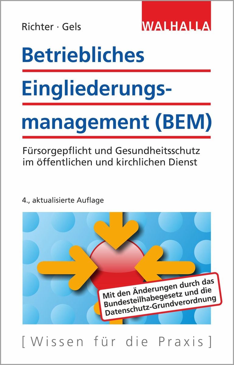 'Betriebliches Eingliederungsmanagement (BEM)' Von 'Achim Richter ...