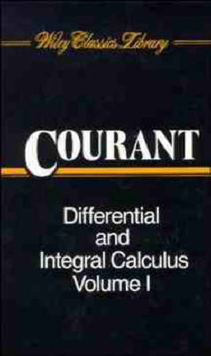 'Differential and Integral Calculus, 2 Volume Set (Volume I Paper