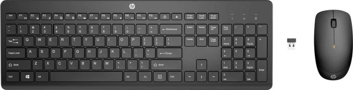 \'HP 230 WL Kabellos Tastatur, Maus-Set Deutsch, QWERTZ online bestellen