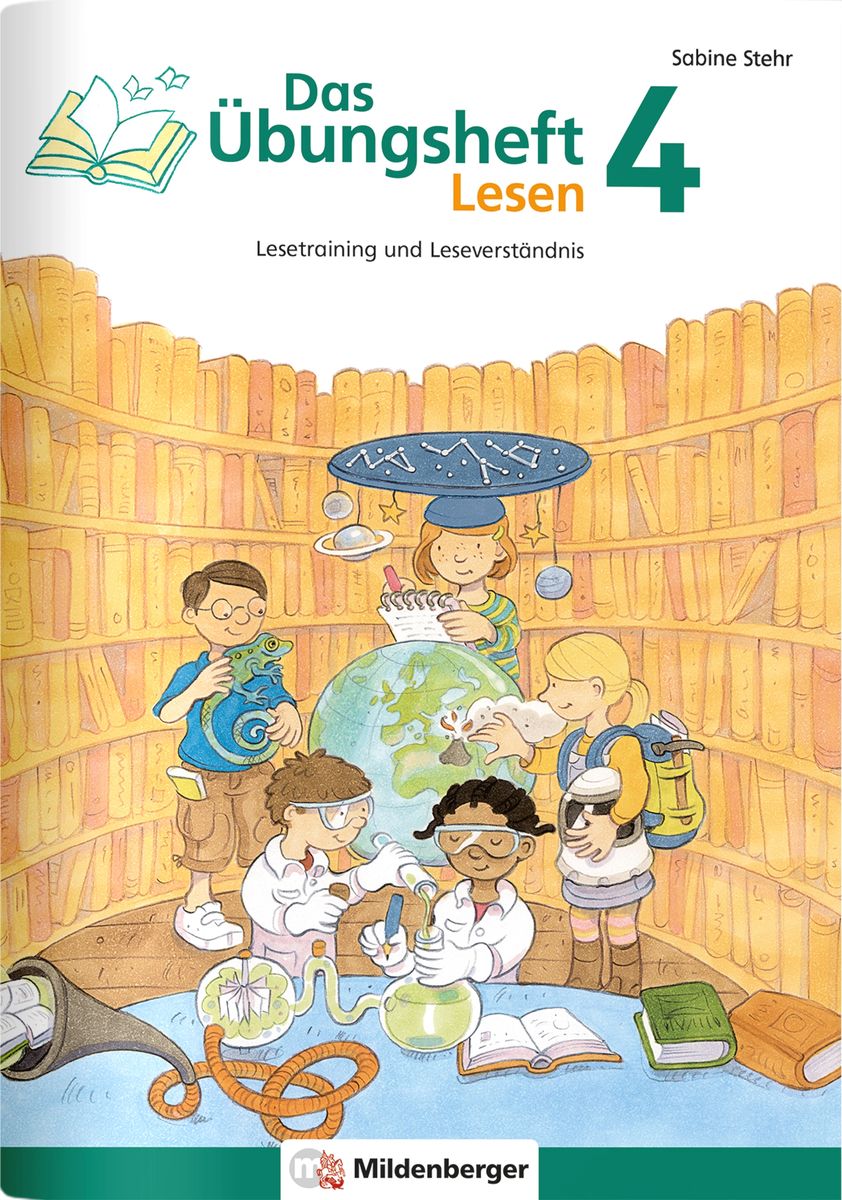 Das Übungsheft Lesen 4 online bestellen, image size:842x1200
