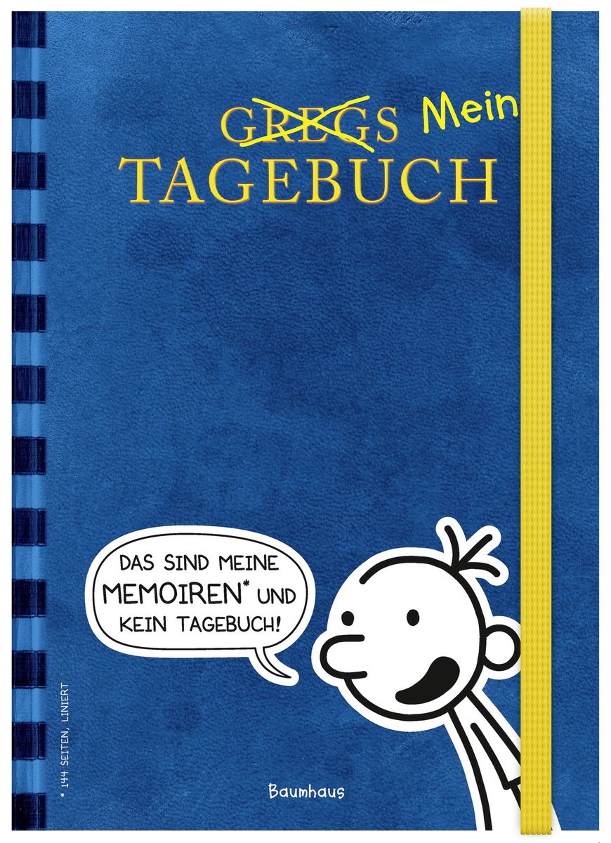 Gregs (Mein) Tagebuch (blau) von Jeff Kinney Tagebücher 9783833955006 Thalia