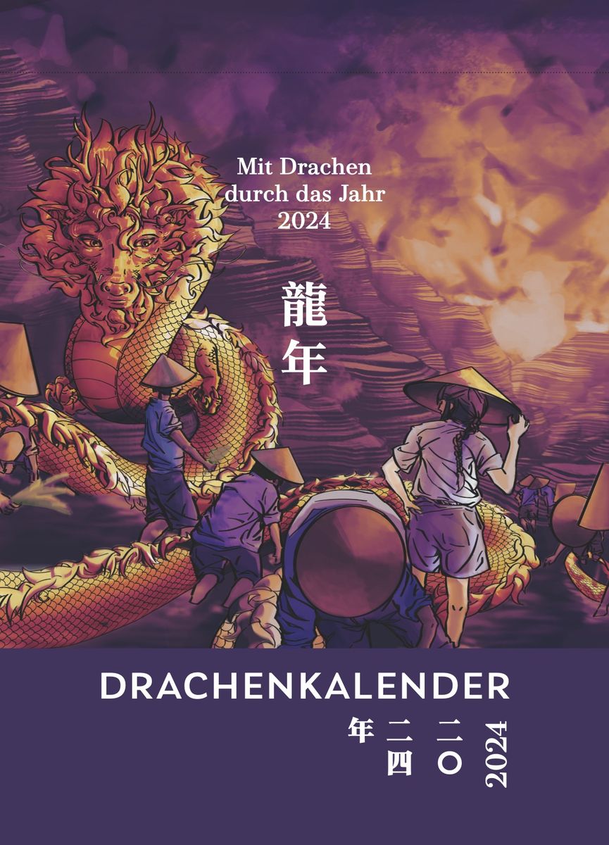 'Drachenkalender' - 'Basteln & Handarbeit'