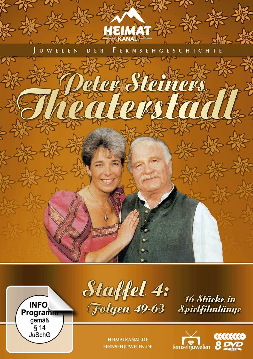 'Peter Steiners Theaterstadl Staffel 4/Folgen 4963 [8 DVDs]' von 'Peter Steiner' 'DVD'
