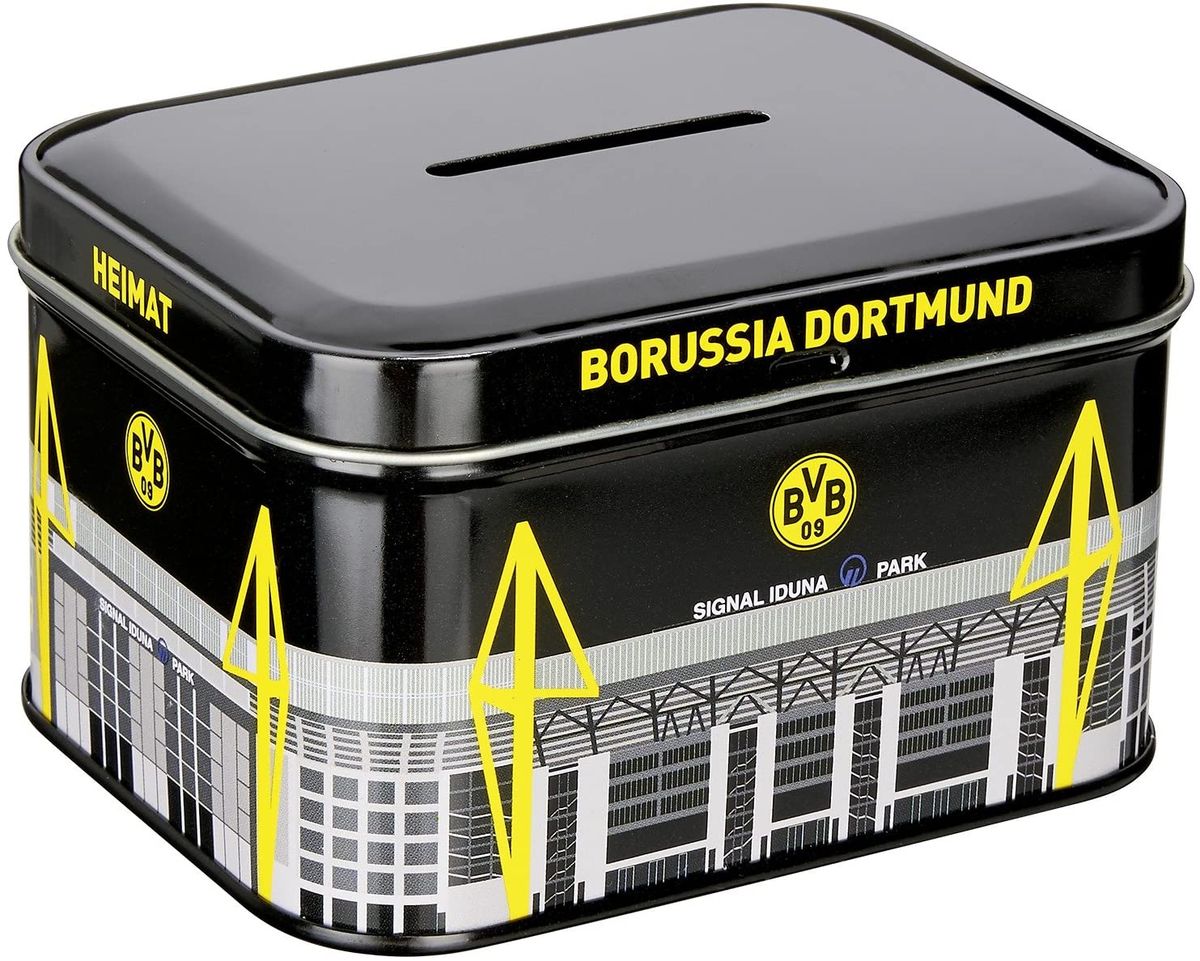 Borussia Dortmund BVB 89140401 Auto-Aufkleber in Schwarz 